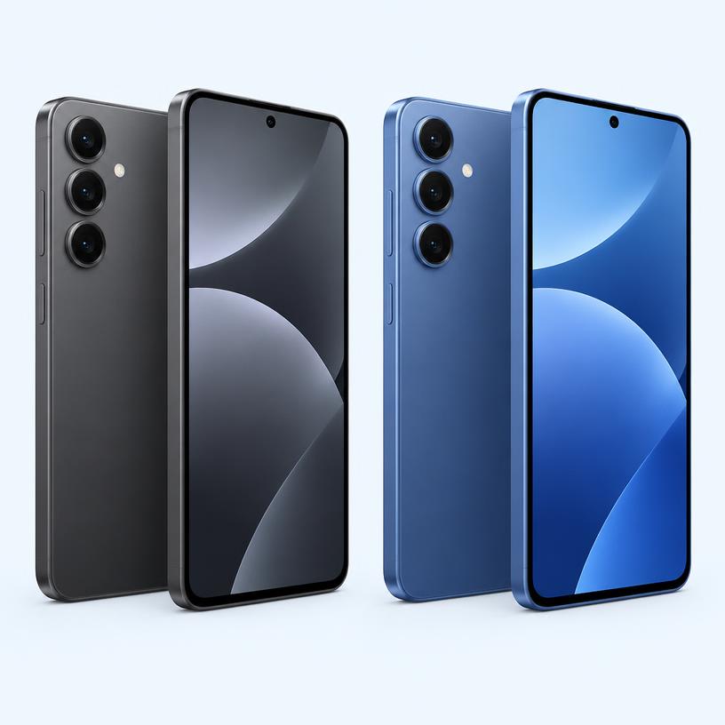 Unbranded smartphone representing the Samsung range
